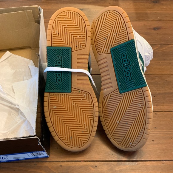 Adidas Entrap Mid White Collegiate Green - Picture 4 of 5